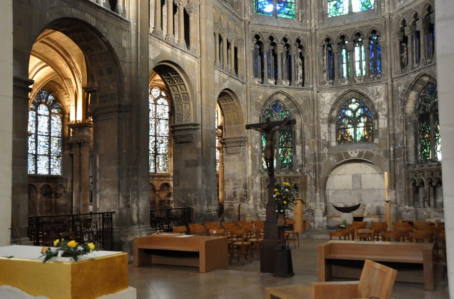 Le chœur de l'église Saint–Jacques a été édifié au XVIe siècle.