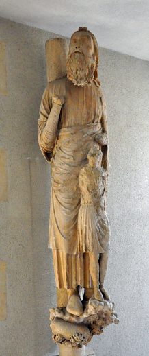 Statue d'Abraham, 1215