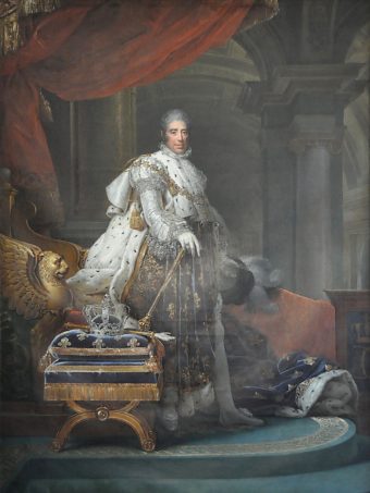 «Charles X en habit royal» par baron Gérard