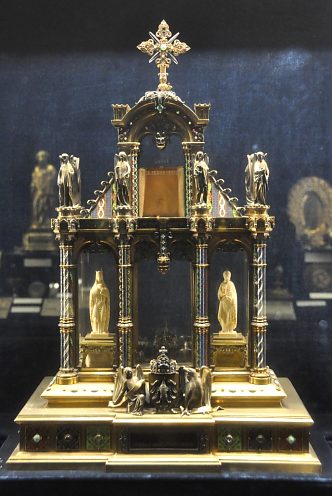 Reliquaire néo-gothique du Talisman de Charlemagne
