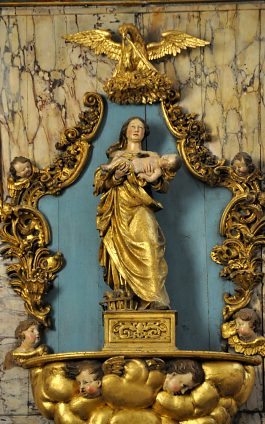 La Vierge présentant l'Enfant (XVIIIe siècle)