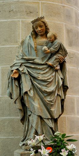 Vierge à l'Enfant attribuée à Jean de la Huerta