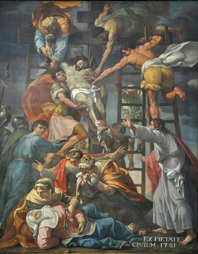 La Descente de croix, 1781