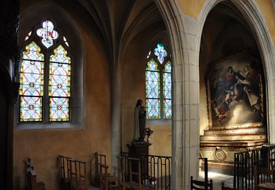 Chapelle latérale nord Sainte–Thérèse