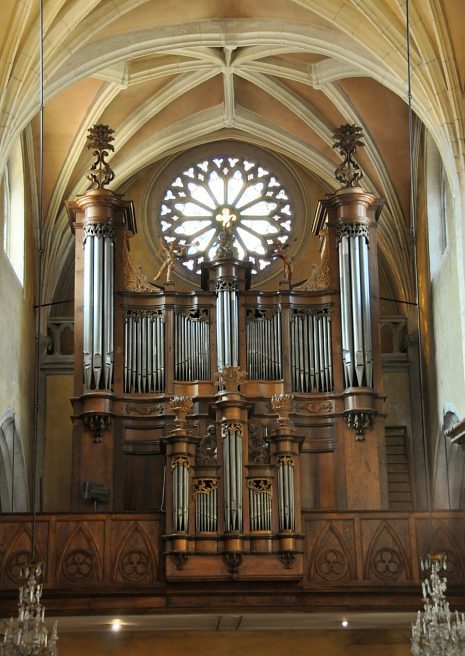 L'orgue de tribune de la basilique Notre-Dame remonte à 1728.