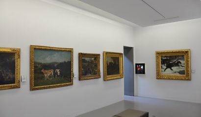 Les salles du musée Courbet