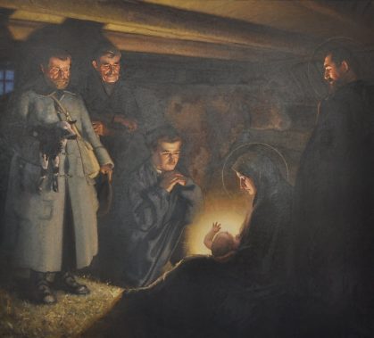 «L'Adoration des bergers» de Robert Fernier (1895–1977)