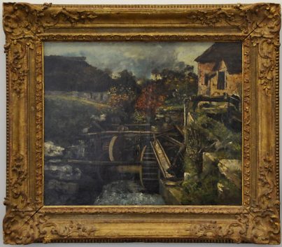 «Une papeterie à Ornans» de Gustave Courbet