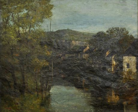 «Vue d'Ornans ou Le miroir d'Ornans» de Gustave Courbet