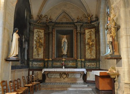 Chapelle Notre-Dame, retable du XVIIIe siècle