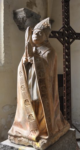 Priant de Jean Chevrot, évêque de Tournay, XVe siècle