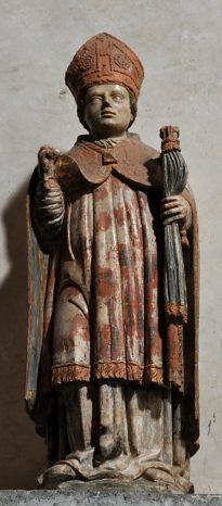 Statue de saint Blaise