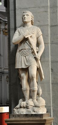 Statue de saint Georges
