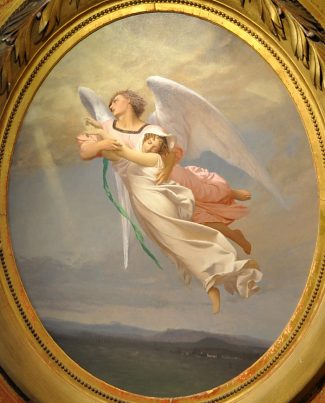 «Une âme emportée par un ange», 1853»