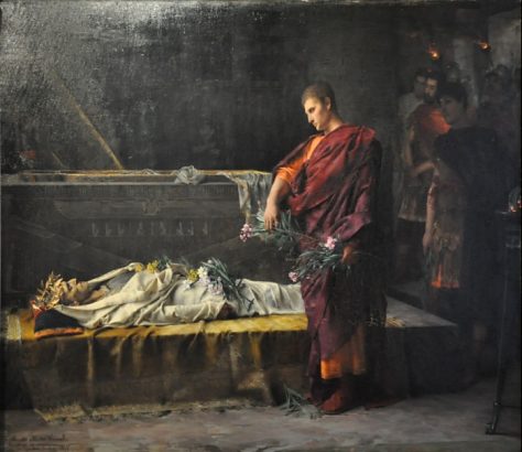 «Octave au tombeau d'Alexandre le Grand», 1878