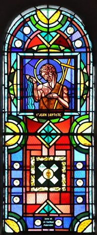 Vitrail «Saint Jean-Baptiste»