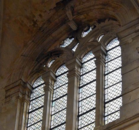 Fenêtre Renaissance dans l'élévation du chœur
