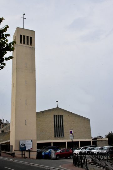 L'église et son clocher indépendant