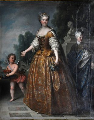 «Portrait Marie Lesžcinska, reine de France»