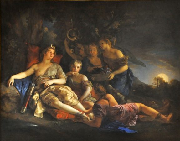 «Diane et ses nymphes» par Charles de la Fosse (1666-1716)