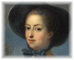 «Madame de Pompadour» par Charles-André van Loo (détail)