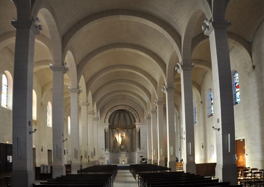 Eglise du Coeur-Immaculé-de-Marie, la nef