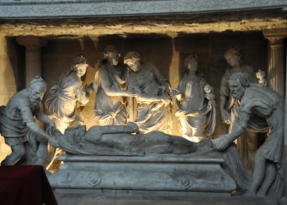 La Mise au tombeau, vers 1550