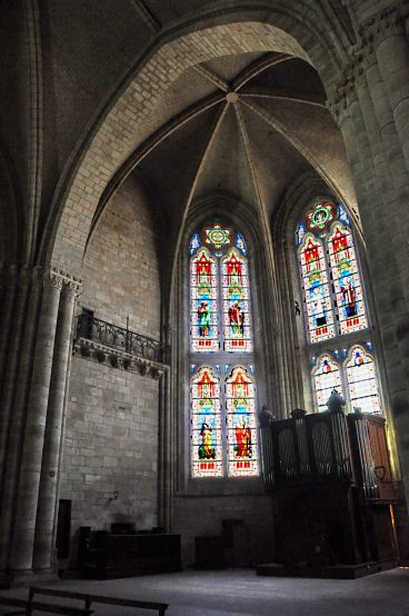 Travée orientale du chœur et l'abside