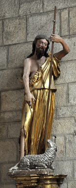 Statue de saint-Jean-Baptiste