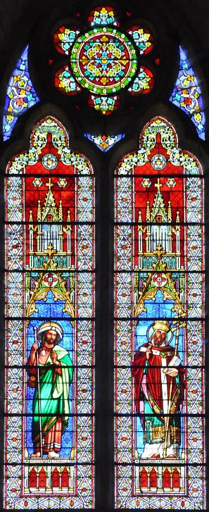 Saint Jacques le Majeur et saint Sylvestre, atelier L.-V. Gesta