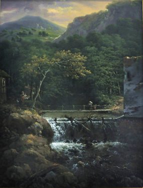 «Paysage àla cascade» de Gerard van Nymegen (1735-1808)