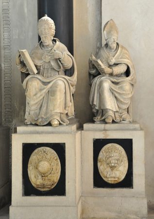 Saint Grégoire et saint Augustin