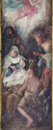 La Nativité, peinture latérale de l'autel Saint-Joseph