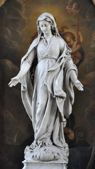 Statue de la Vierge de Victor Huel (vers 1885)