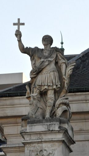 Statue de saint Sébastien par Victor Huel, 1882