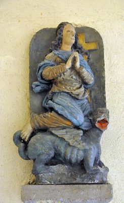 Sainte Marguerie et son dragon