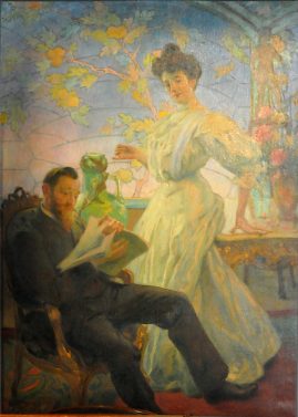 «Portrait de M et Mme Corbin» de Victor Prouvé (1858–1943), 1906
