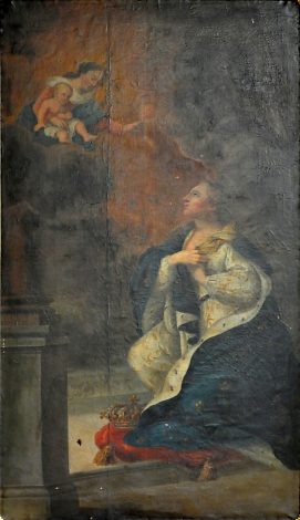 Tableau «Sainte Jeanne de France, fondatrice des Annonciades»