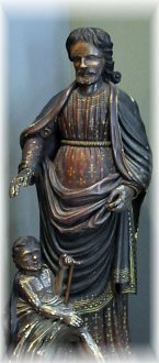 Statue de saint Gibrien, Bronze, XVIe siècle