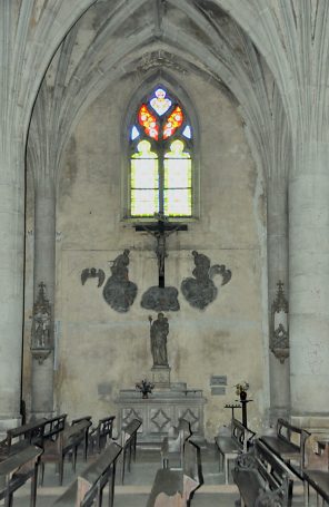 L'autel latéral sud Saint-Joseph