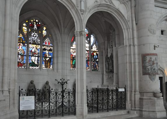 La chapelle Saint-Michel et ses deux baies 15 et 13