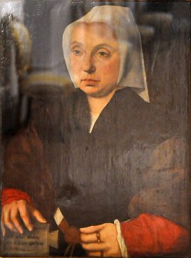 Portrait d'une bourgeoise par Le Maître de 1540 (Guillaume Scrots  ?), École anversoise