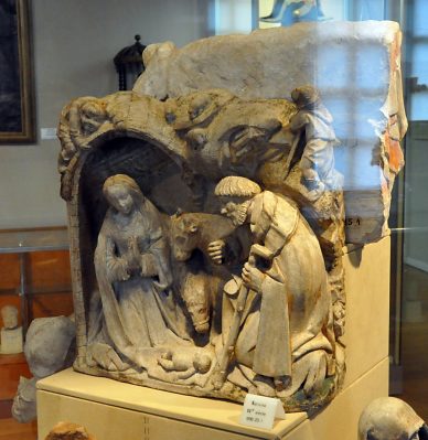 Ronde-bosse de la Nativité, XVe siècle