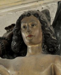 Statue de saint Sébastien (détail)