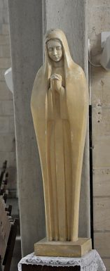 Statue moderne de la Vierge