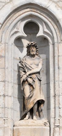 Christ aux liens sur la façade sud