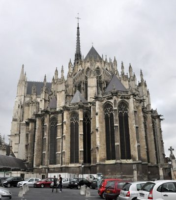 Le chevet de la cathédrale a été construit trente ans après la nef