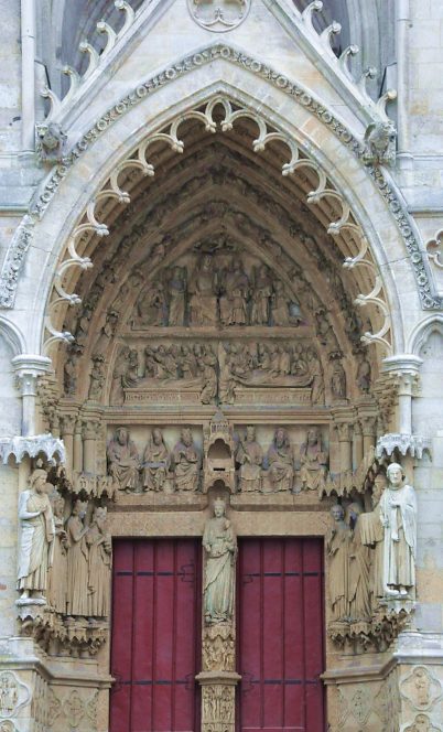 Le portail sud, dit «de la Mère Dieu» (XIIIe siècle)