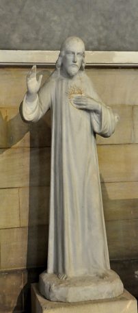 Statue du Sacré Cœur par Albert Roze