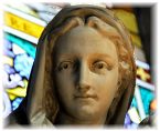 Notre-Dame du Rosaire, le visage de la Vierge